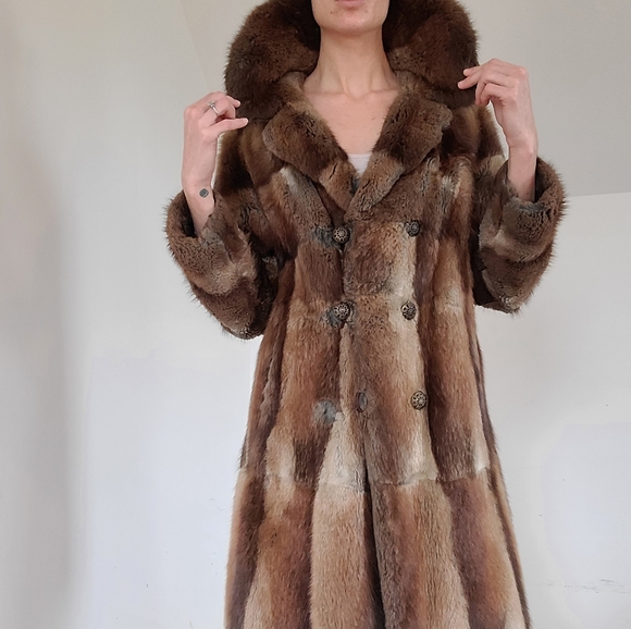 RARE VINTAGE - FUR JACKET - Picture 3 of 15
